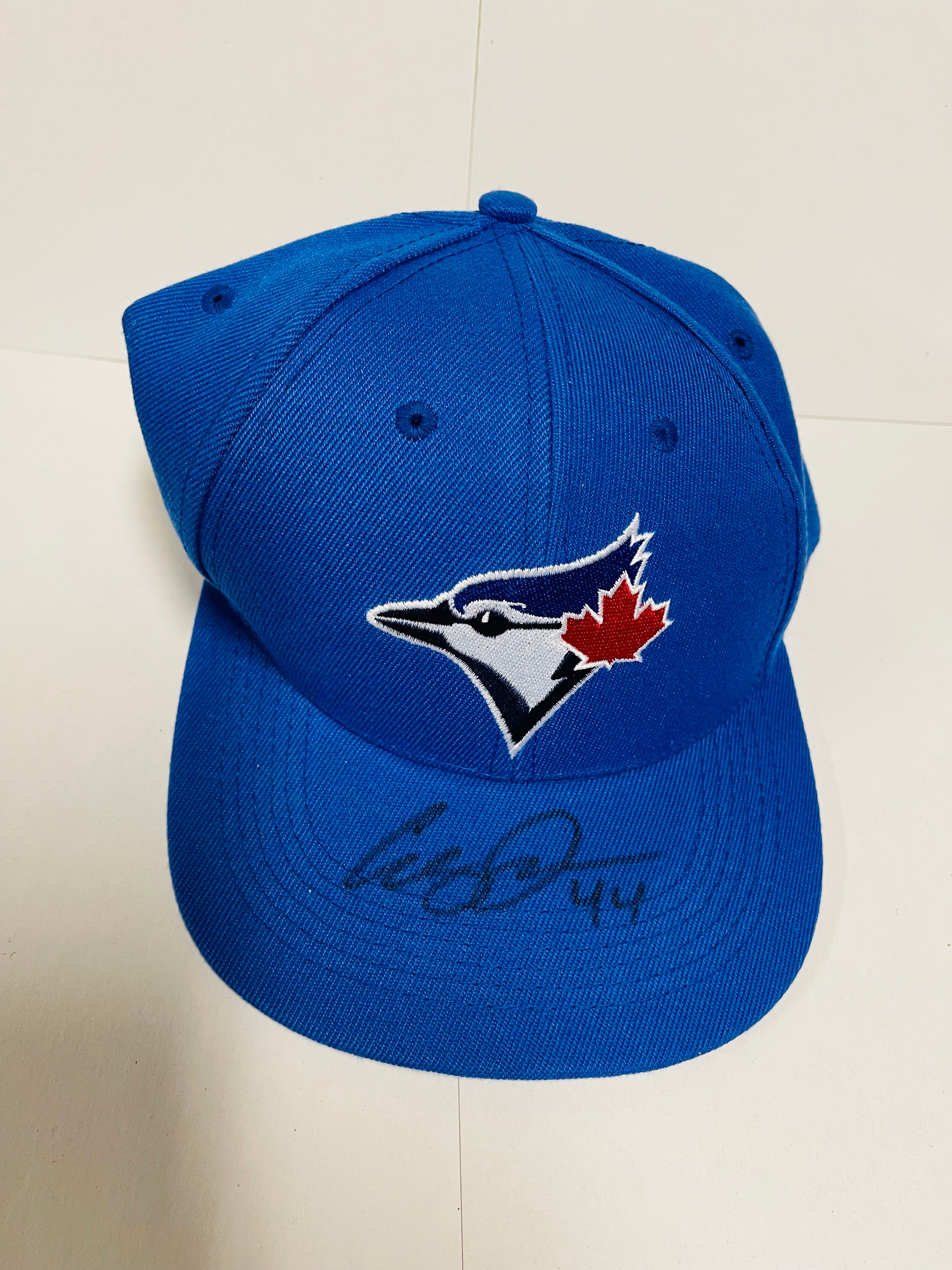 Toronto Blue Jays baseball Casey Janssen autograph baseball hat with COA