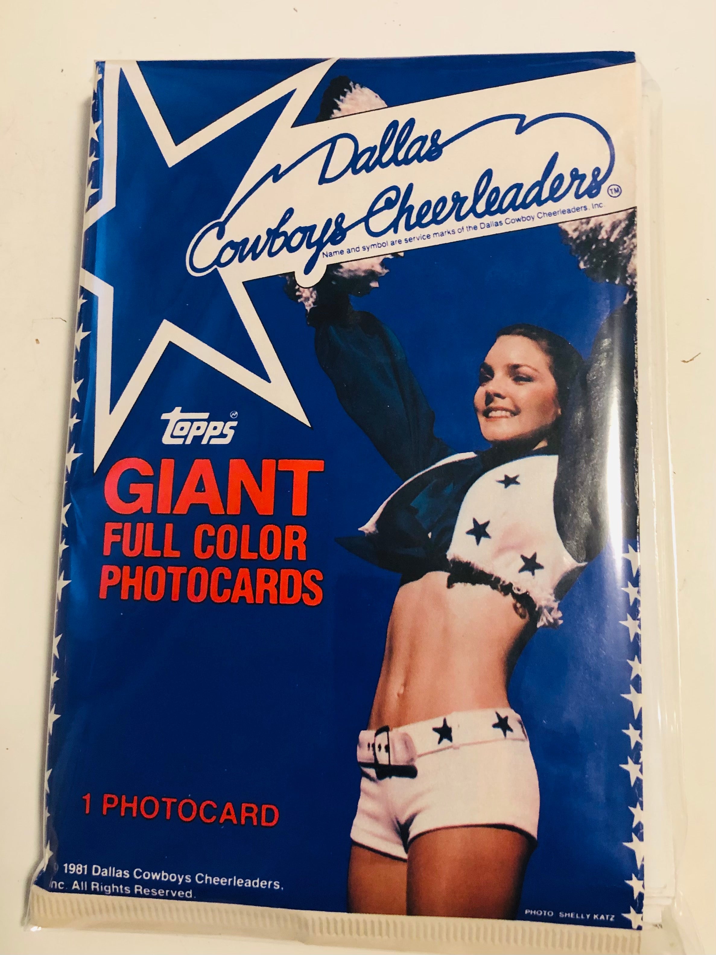 Dallas Cowboys cheerleaders cards set 1980