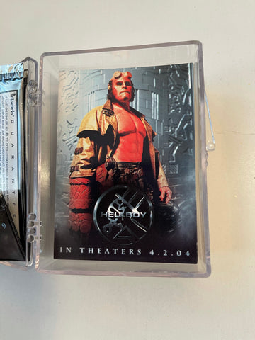 Hellboy first movie cards set 2004
