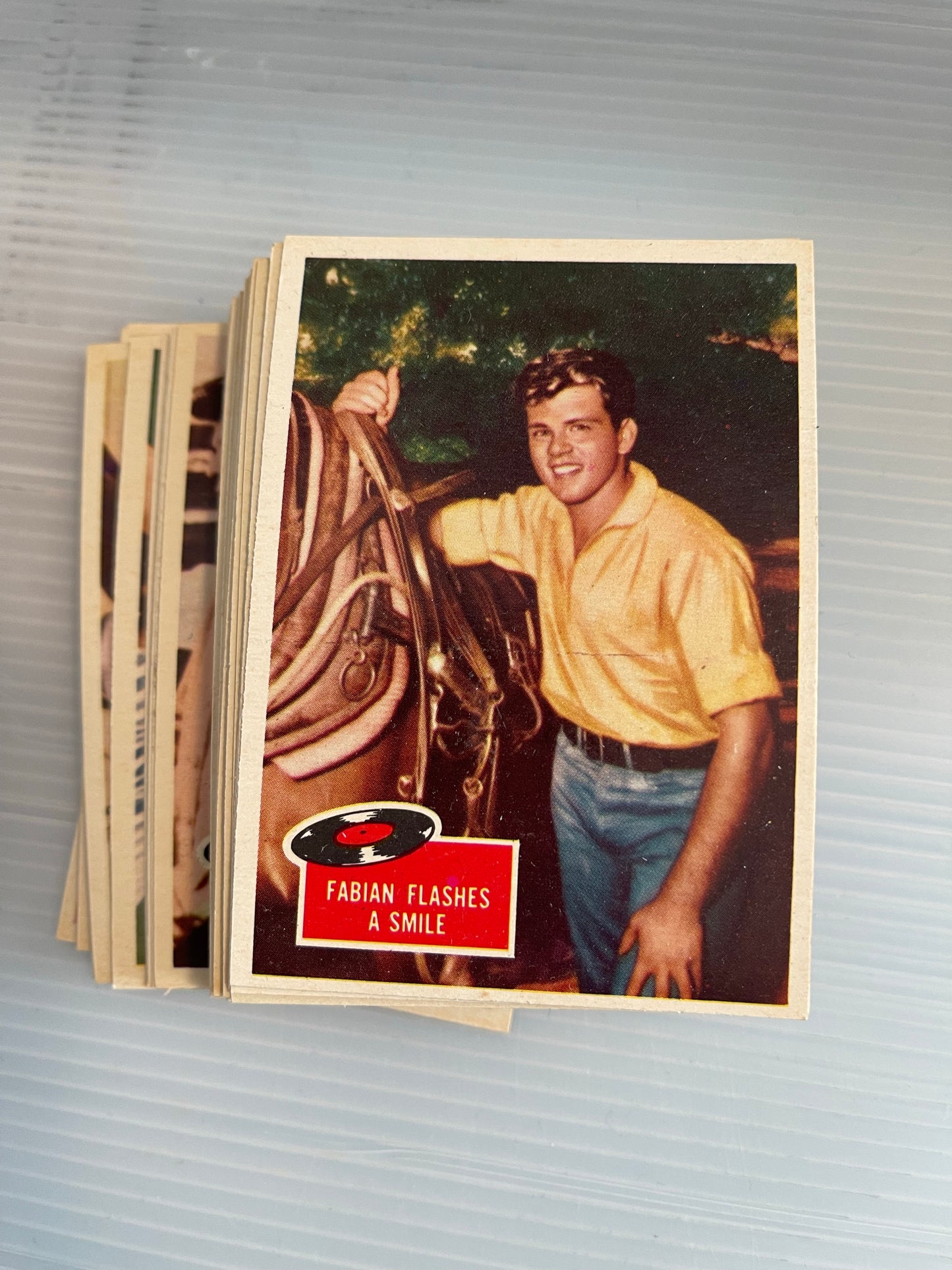 Fabian Topps high grade cards set 1959