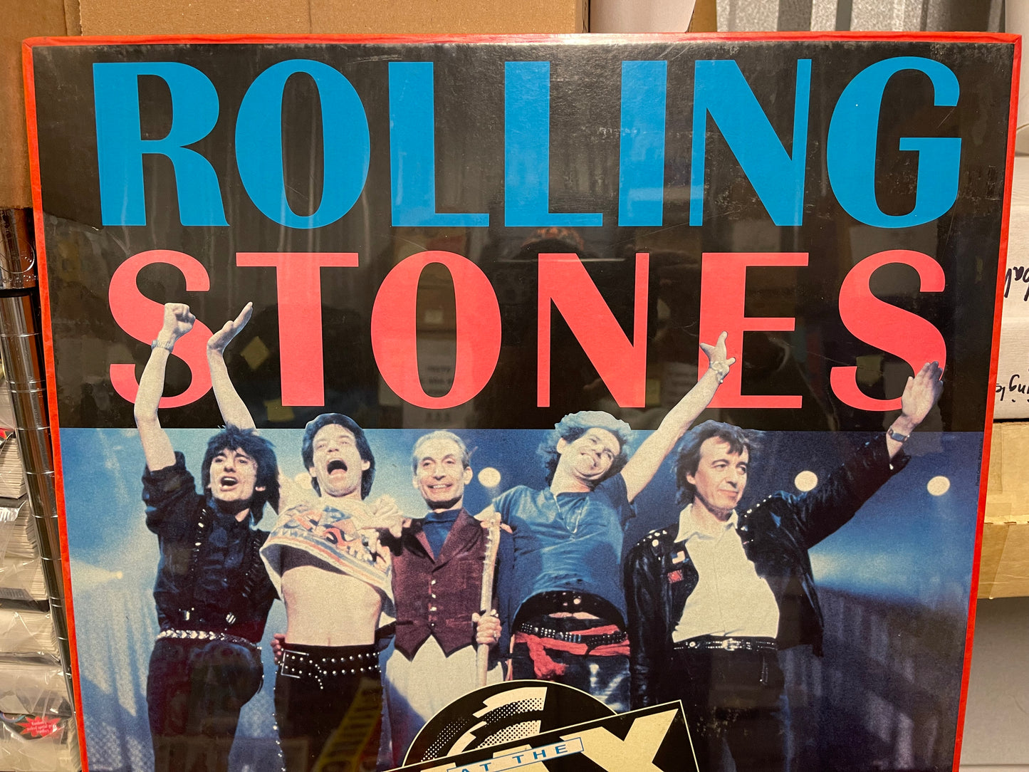 Rolling Stones rare IMAX film movie posters matted 1991