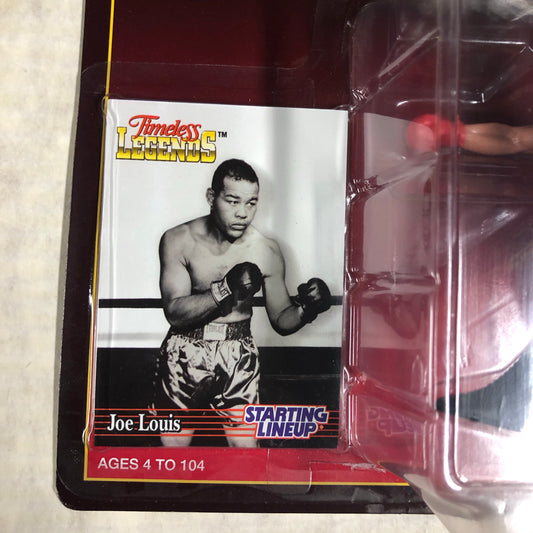 Joe Louis boxing Starting Lineup factory sealed figure and card 1990s