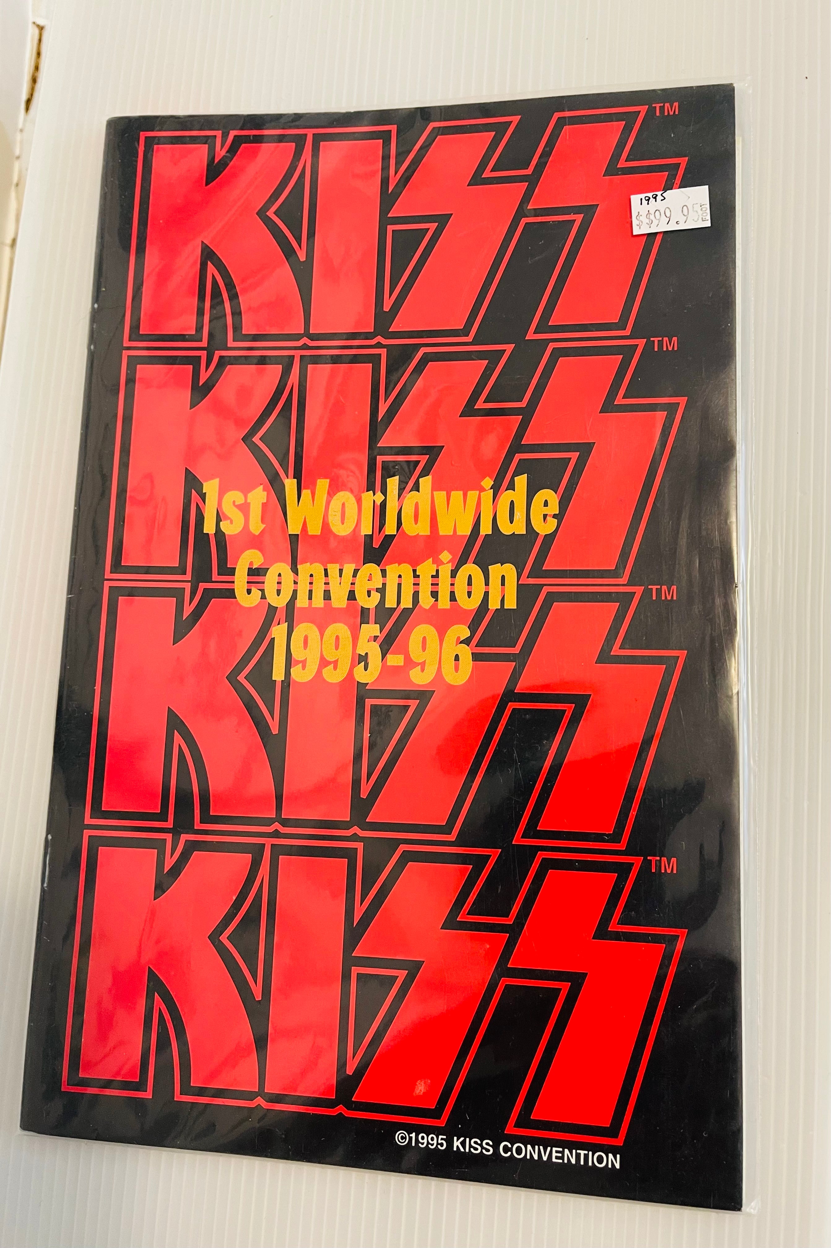 Kiss Rock Band first worldwide convention program 1995