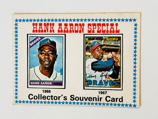 Hank Aaron Special rare Opc baseball high grade card 1974