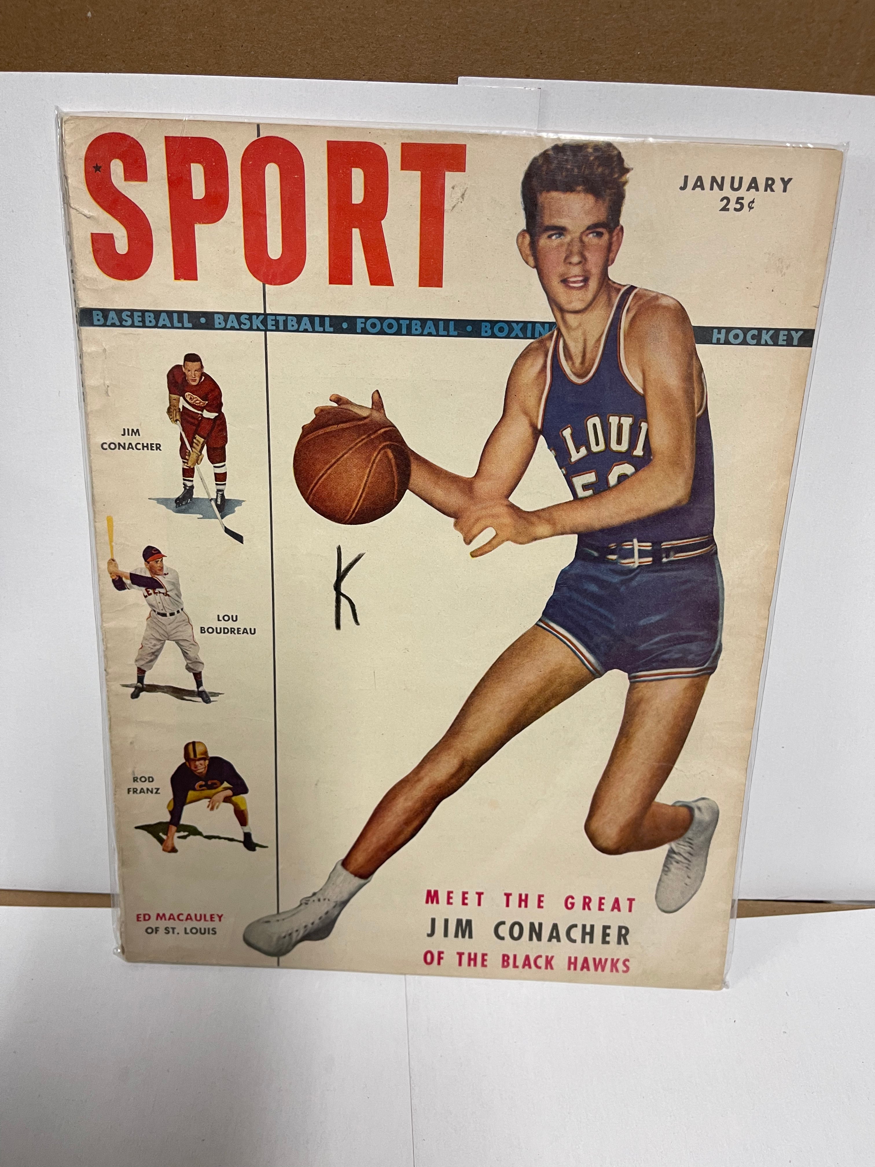 Sport magazine, January, 1949