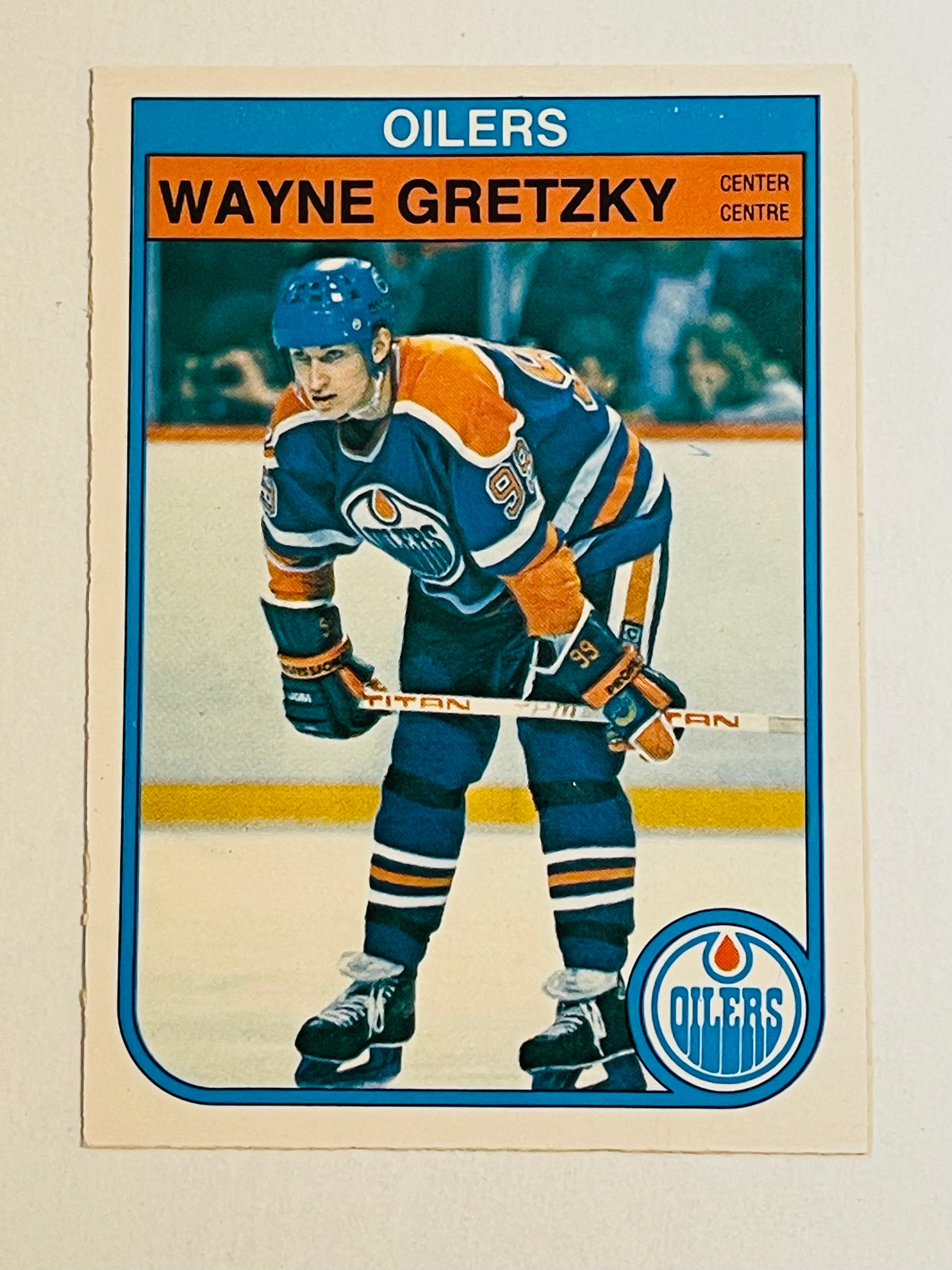 Wayne Gretzky opc high grade hockey card 1982-83