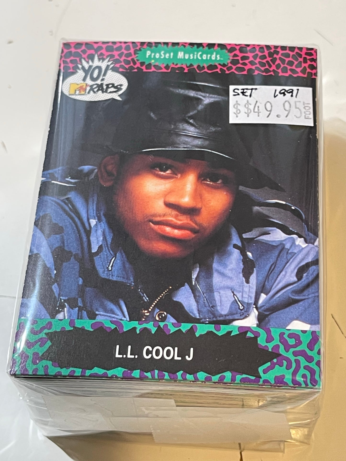 MTV Raps rare Rapper famous music rap stars cards set 1991