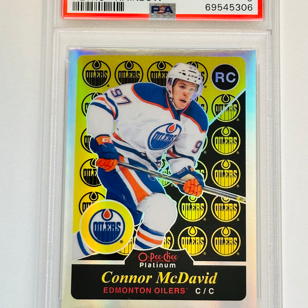 psa graded hockey cards The Top-Four Most of 2024 Connor McDavid Opc Platinum Retro