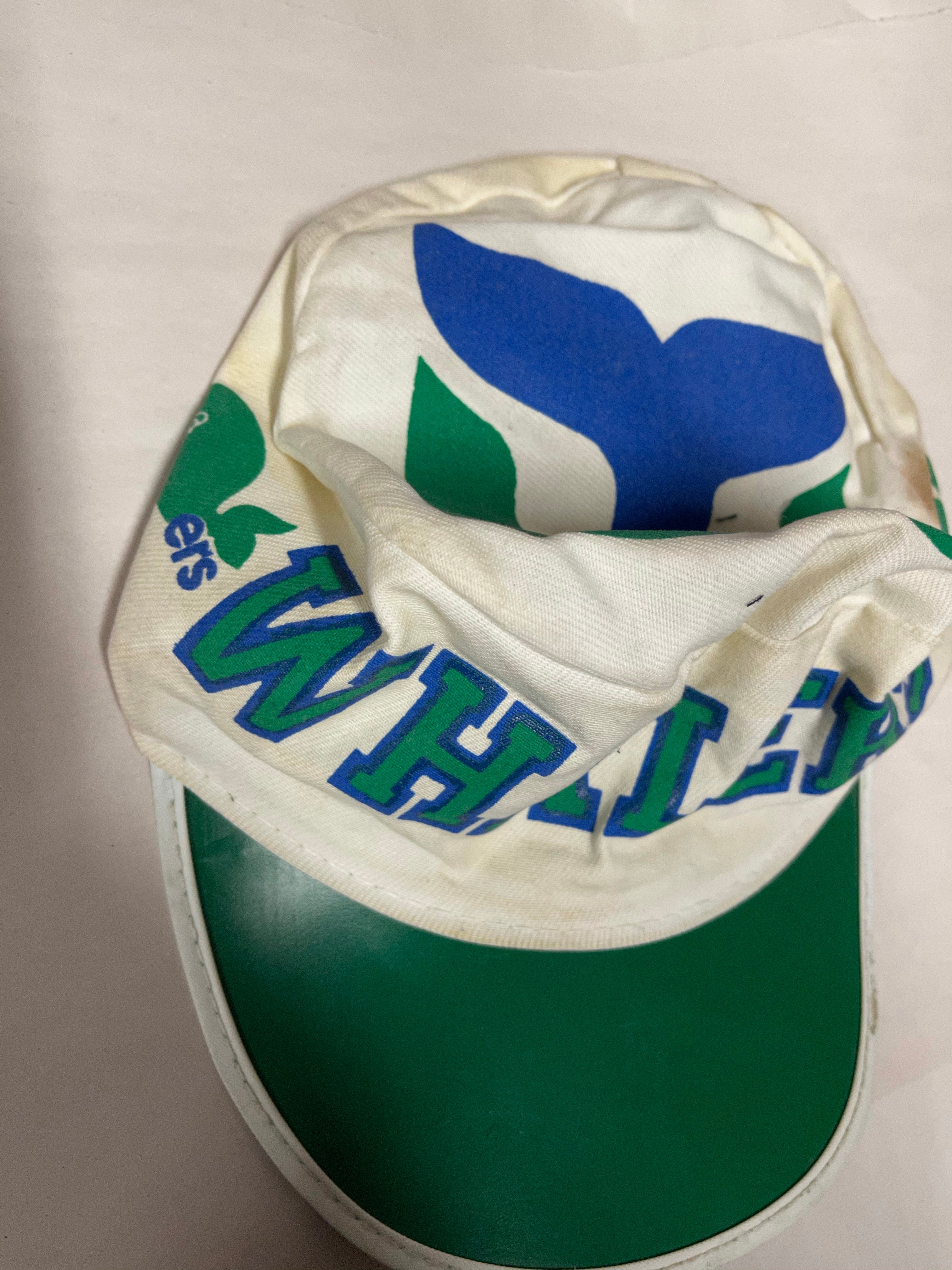 Hartford Whalers vintage adjustable hockey hat 1990s