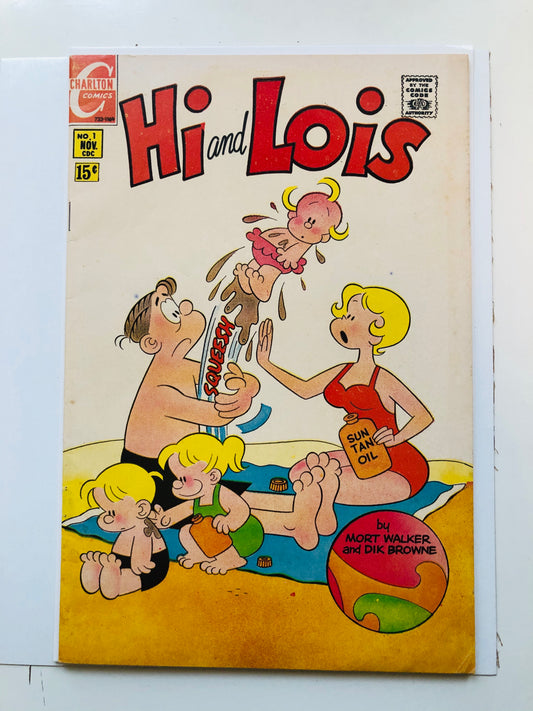 Hi and Lois rare #1 issue comic book 1969