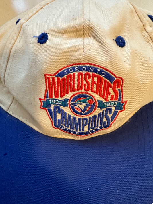 1992-93 Blue Jays baseball World Series winner hat!