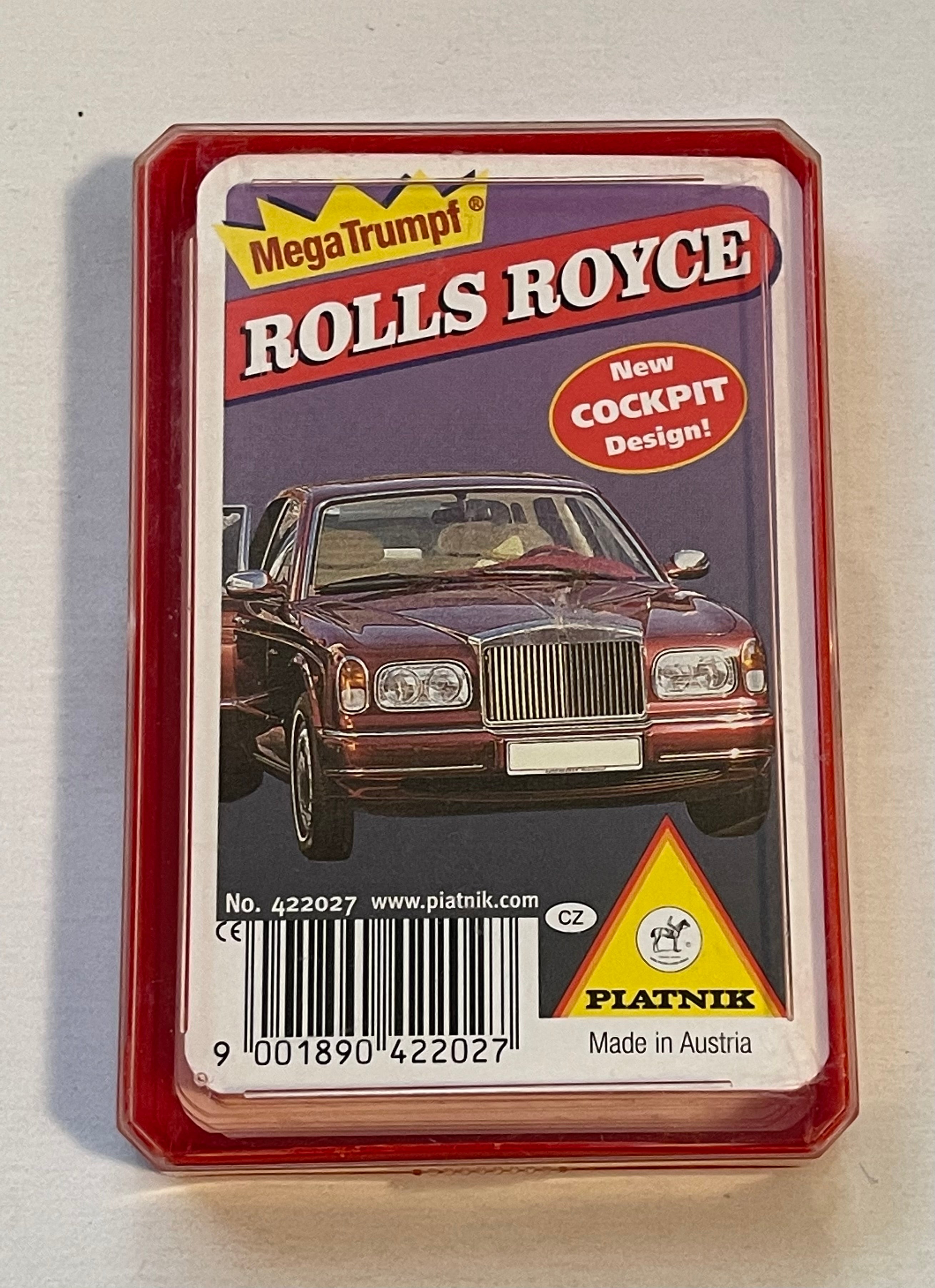 Rolls Royce rare vintage cards set 1990s