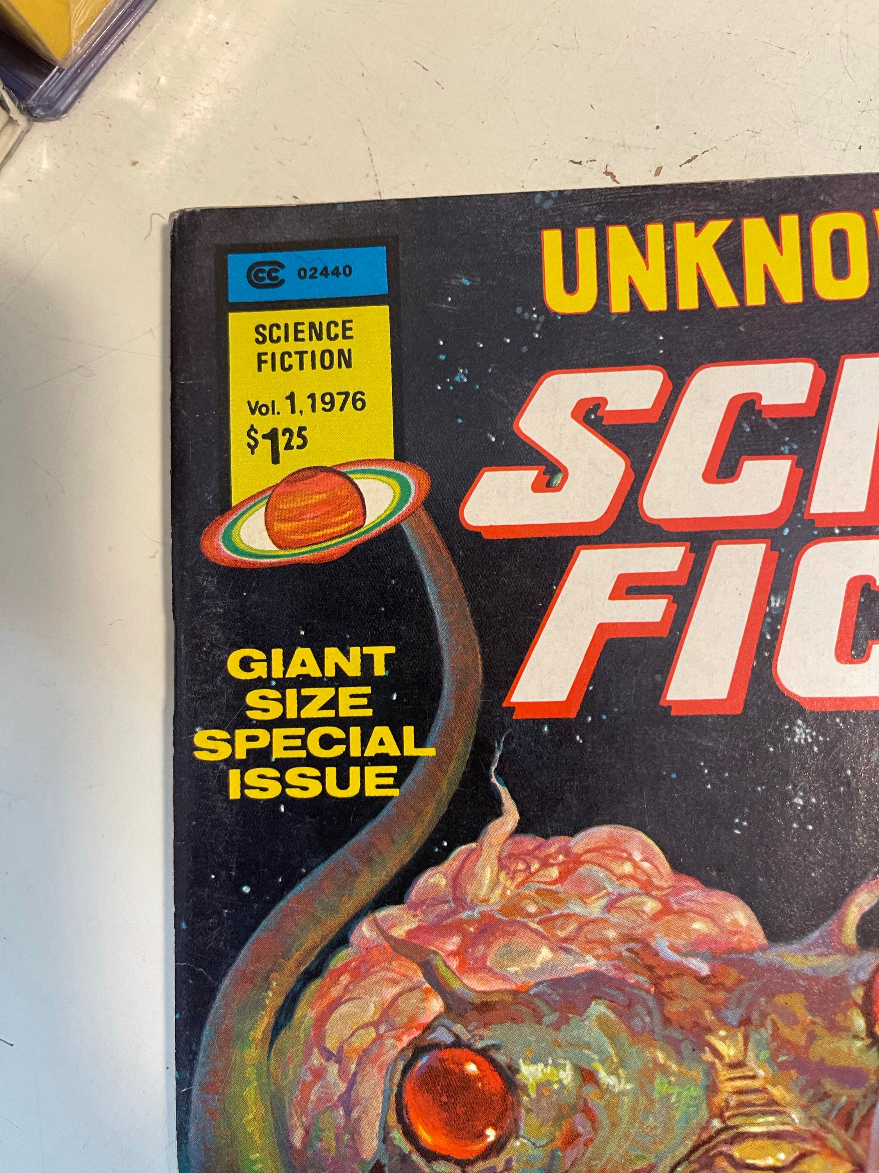 Unknown Worlds of Science Fiction #1 Vf comic magazine 1976