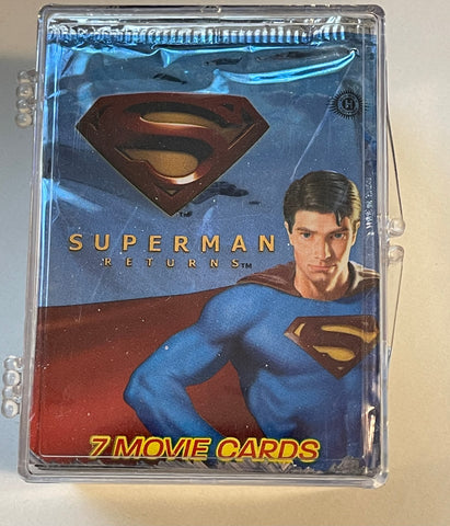 Superman Returns movie cards set 2006