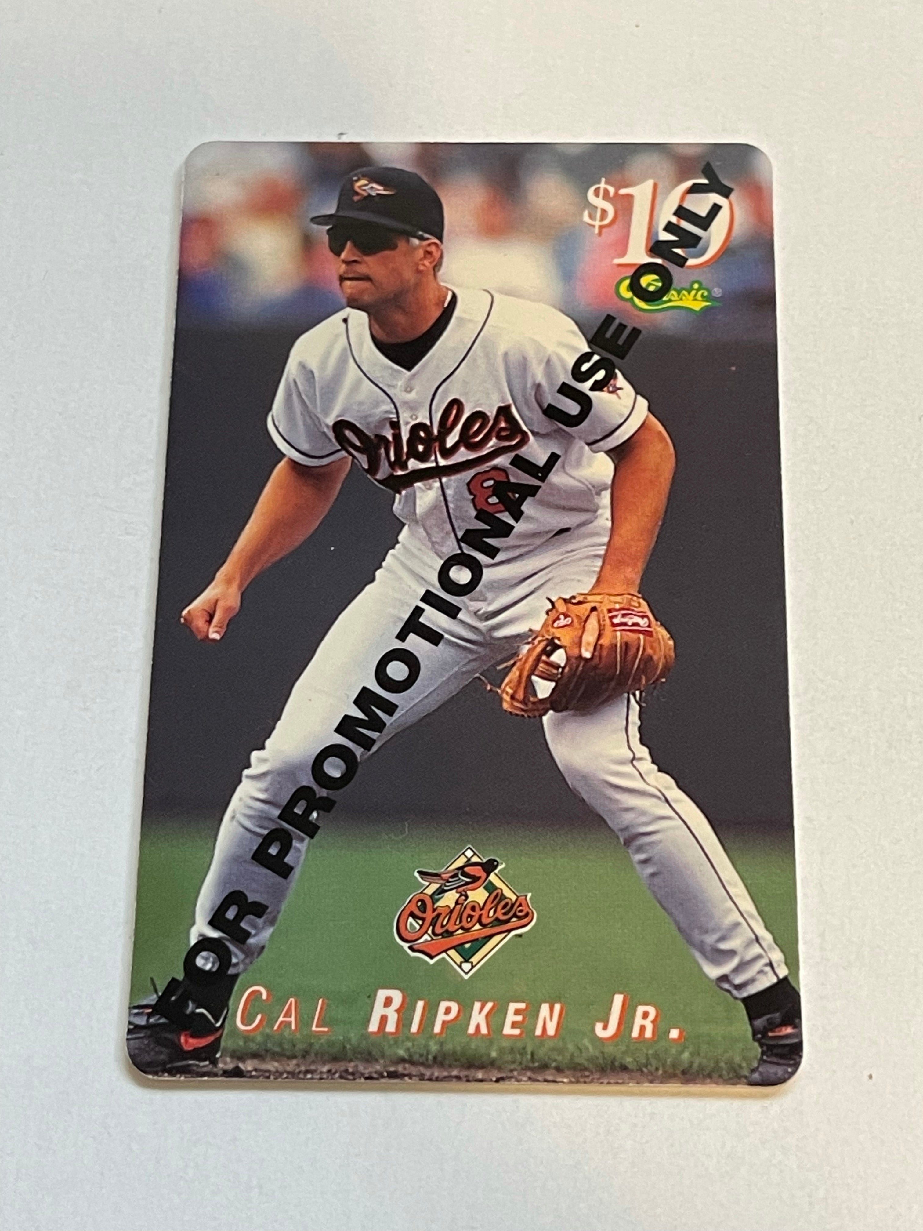 Cal Ripken Jr rare promo phonecard 1990s