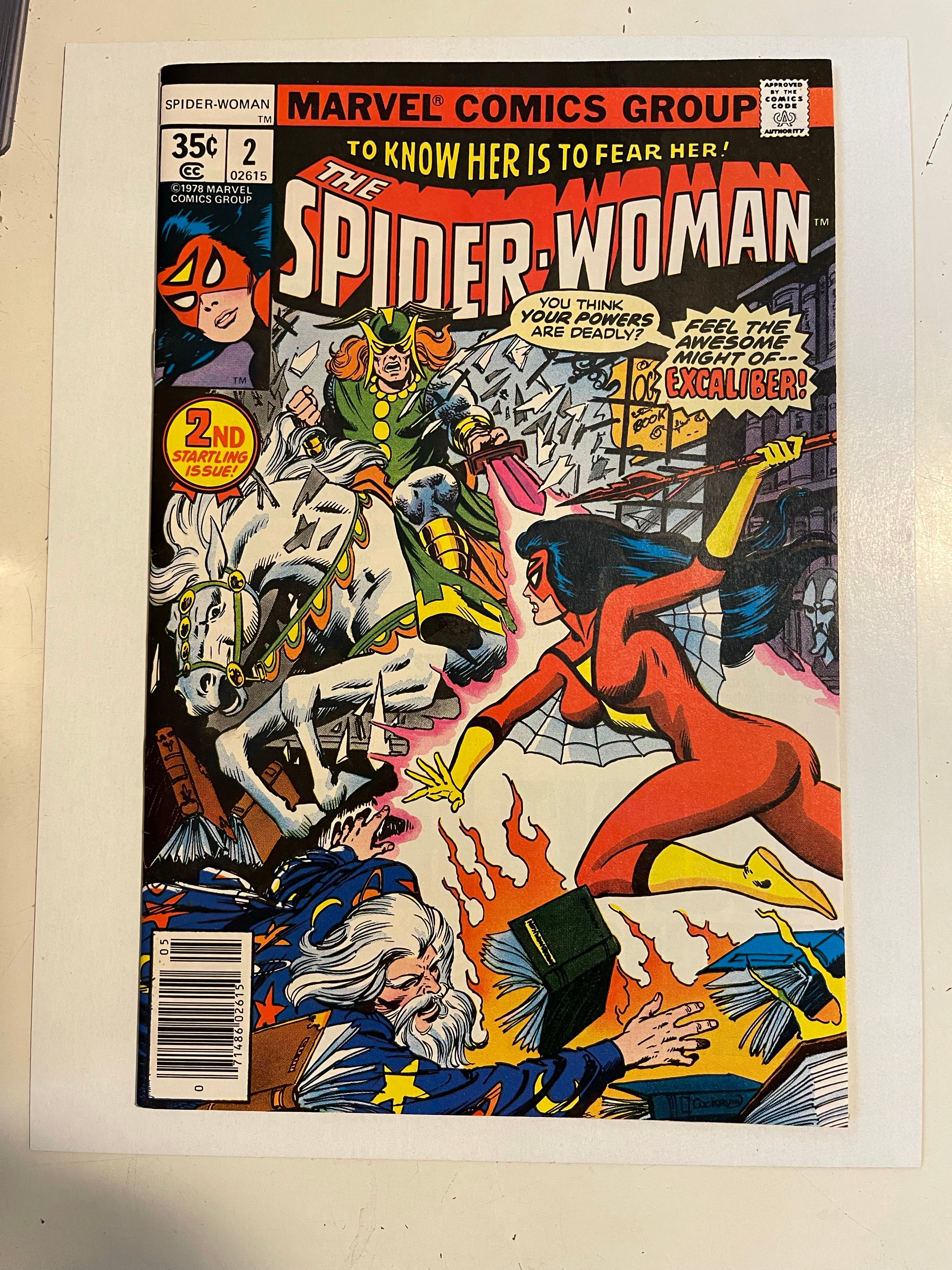 Spider-Woman #2 high grade comic book