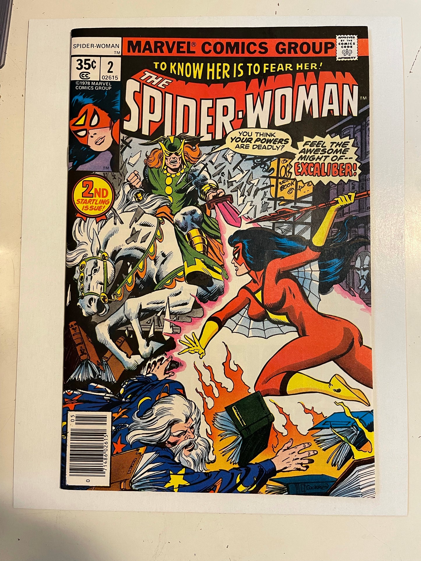 Spider-Woman #2 high grade comic book