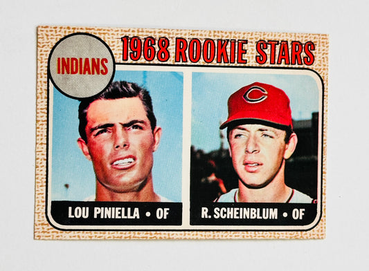 1968 Opc Canadian Rookie stars Lou Piniella baseball card