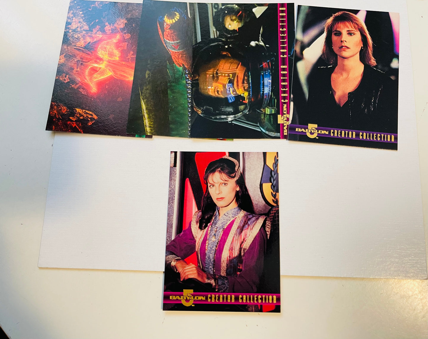 Babylon 5 creator collection insert cards set 1996