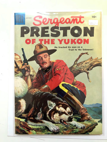 Sergeant Preston of the Yukon rare comic book 1960s