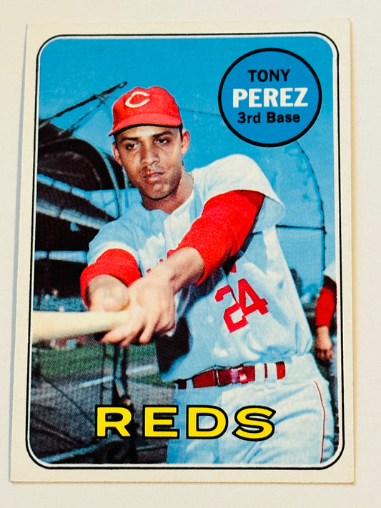 1969 Tony Perez high grade NM baseball card