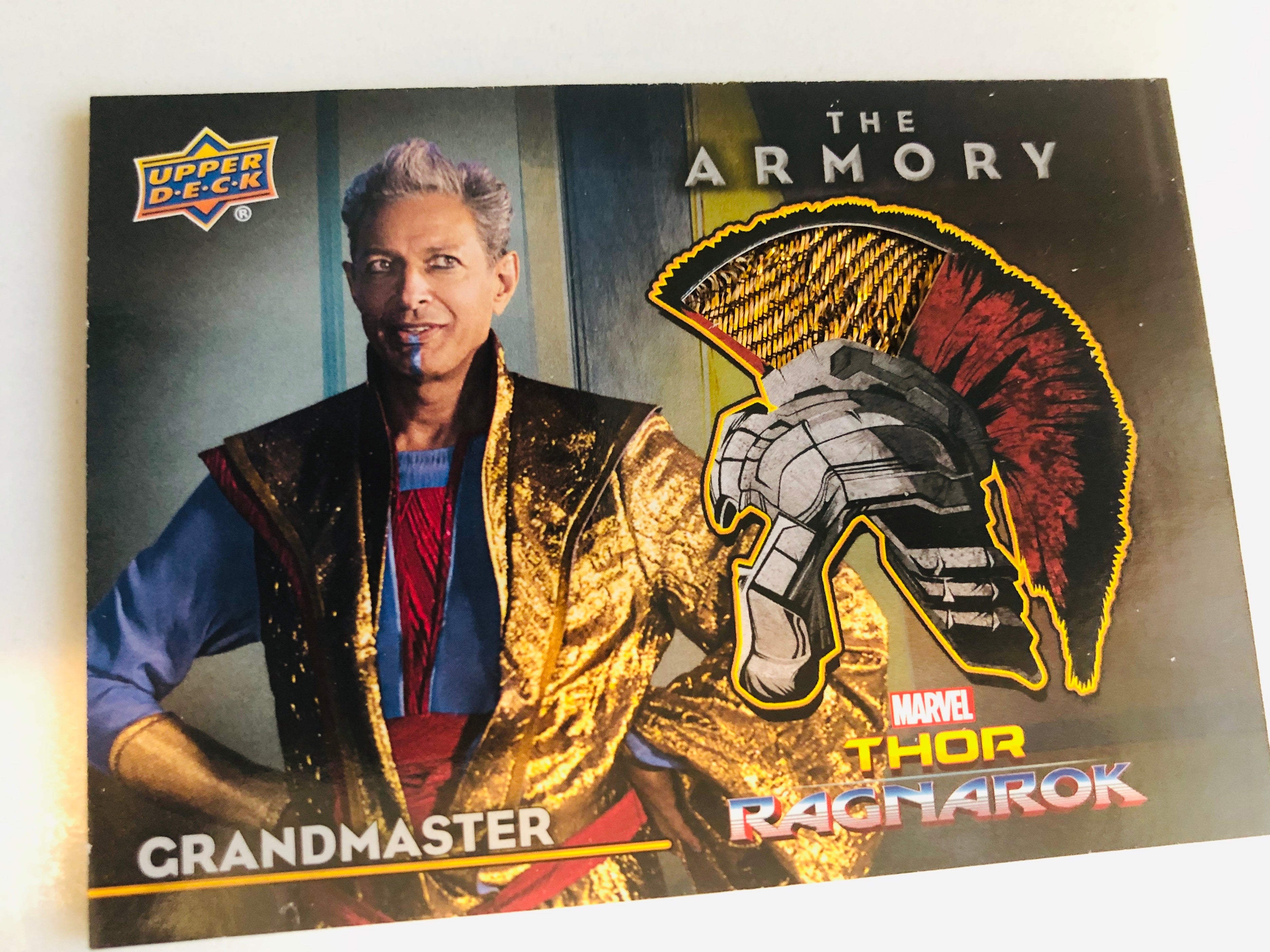 Thor marvel movie Grandmaster rare memorabilia insert card
