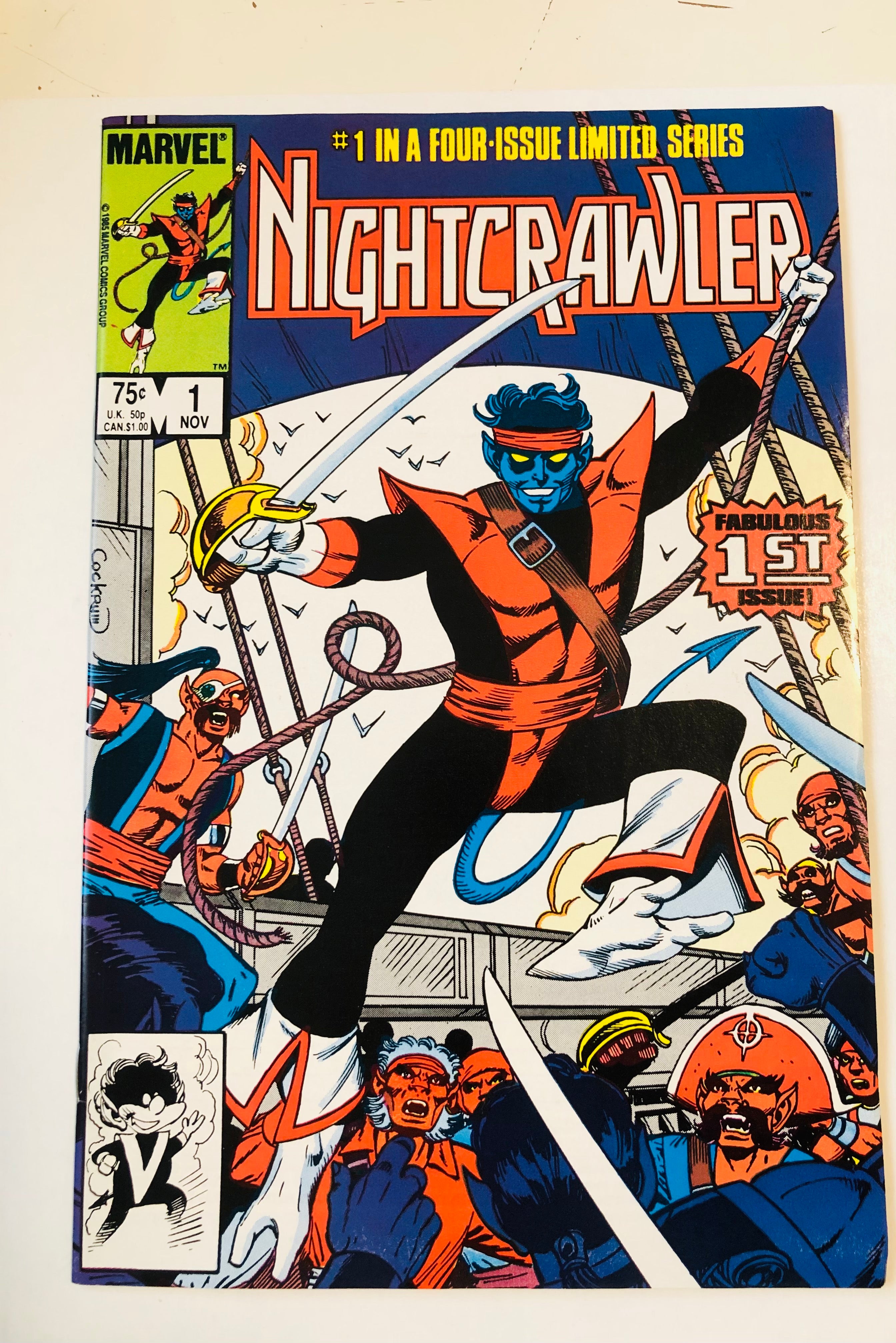 Night crawler #1 comic book