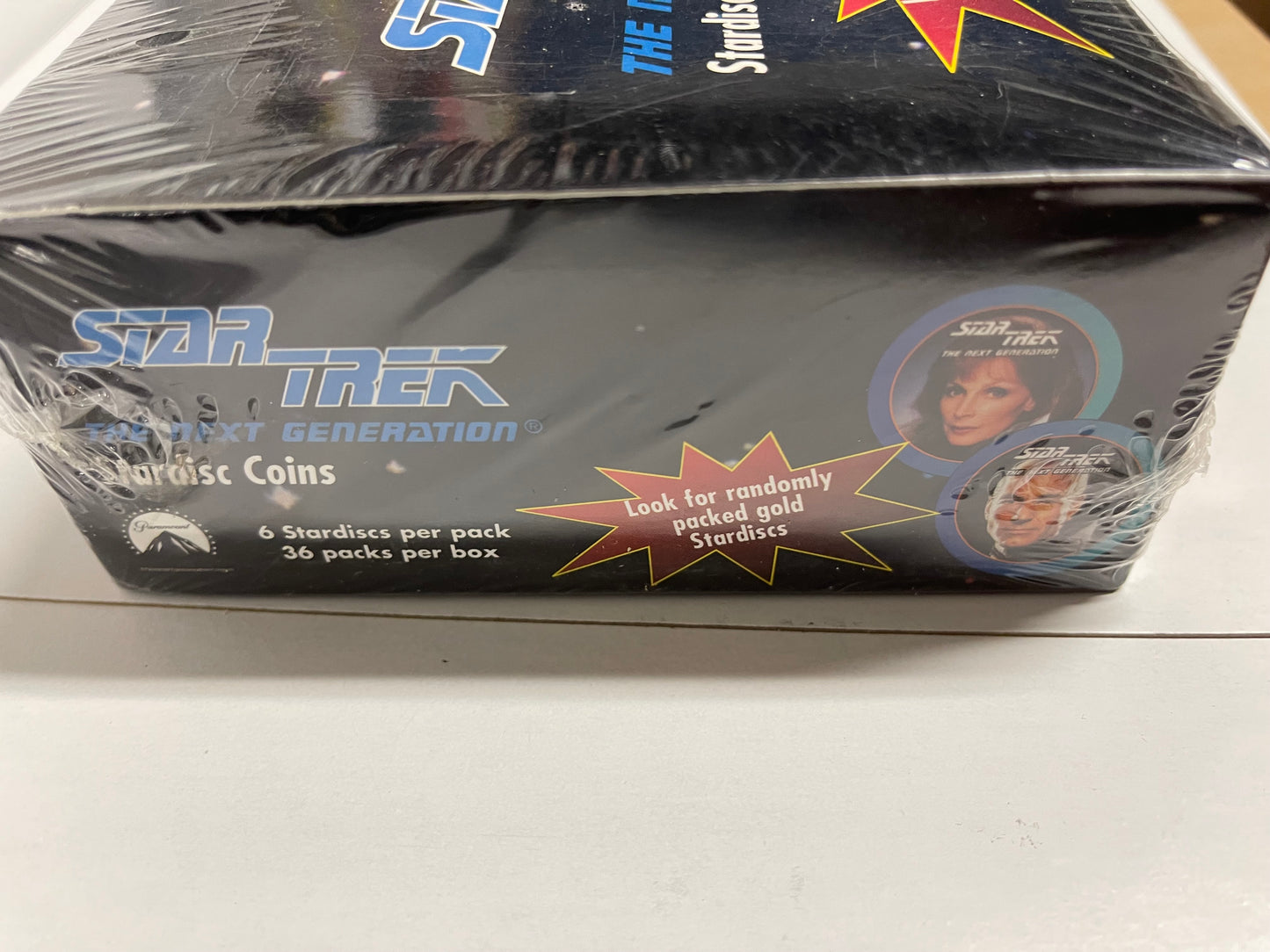 Star Trek Pogs factory sealed box 1994