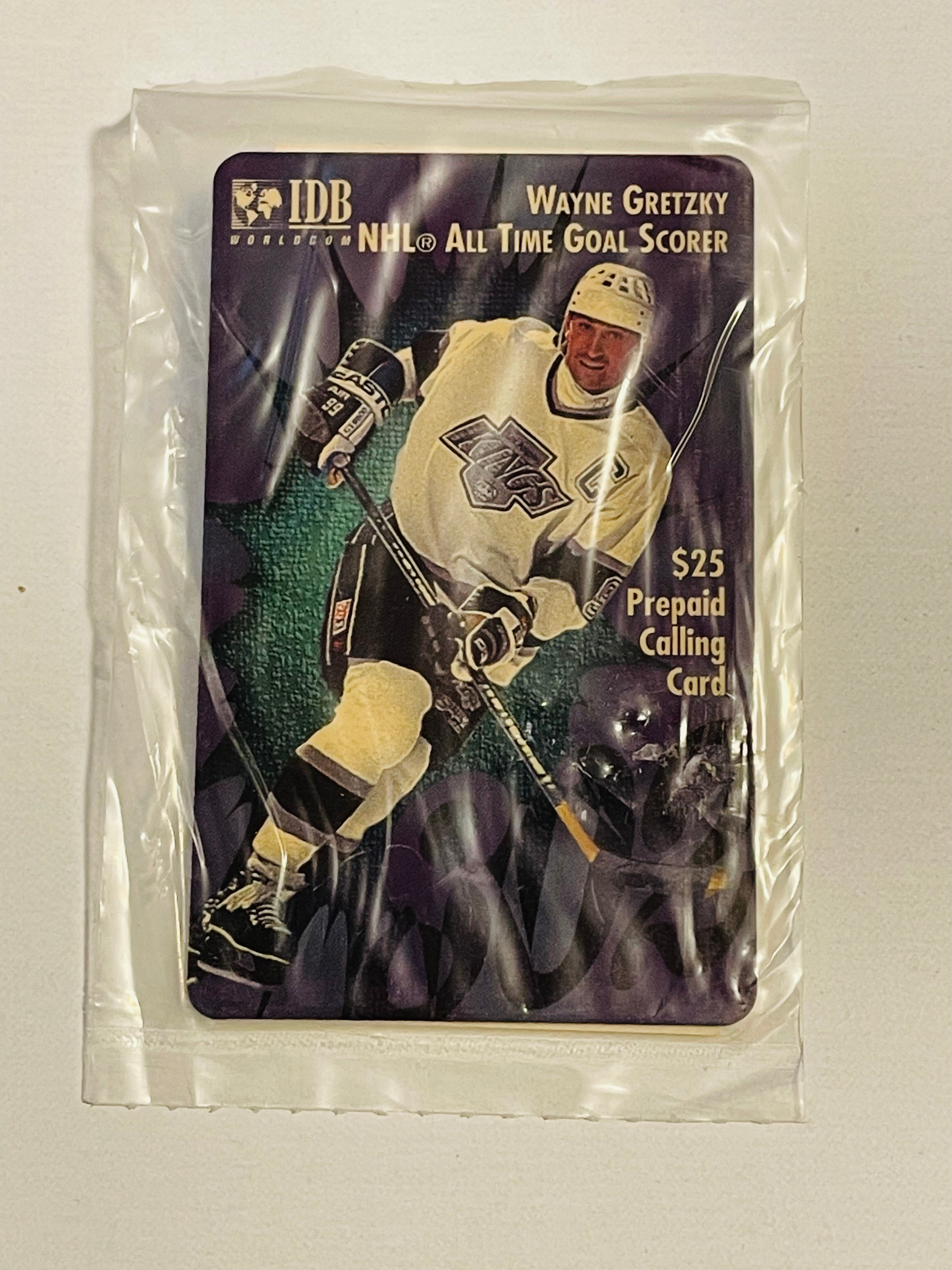 Wayne Gretzky factory sealed phonecard 1990