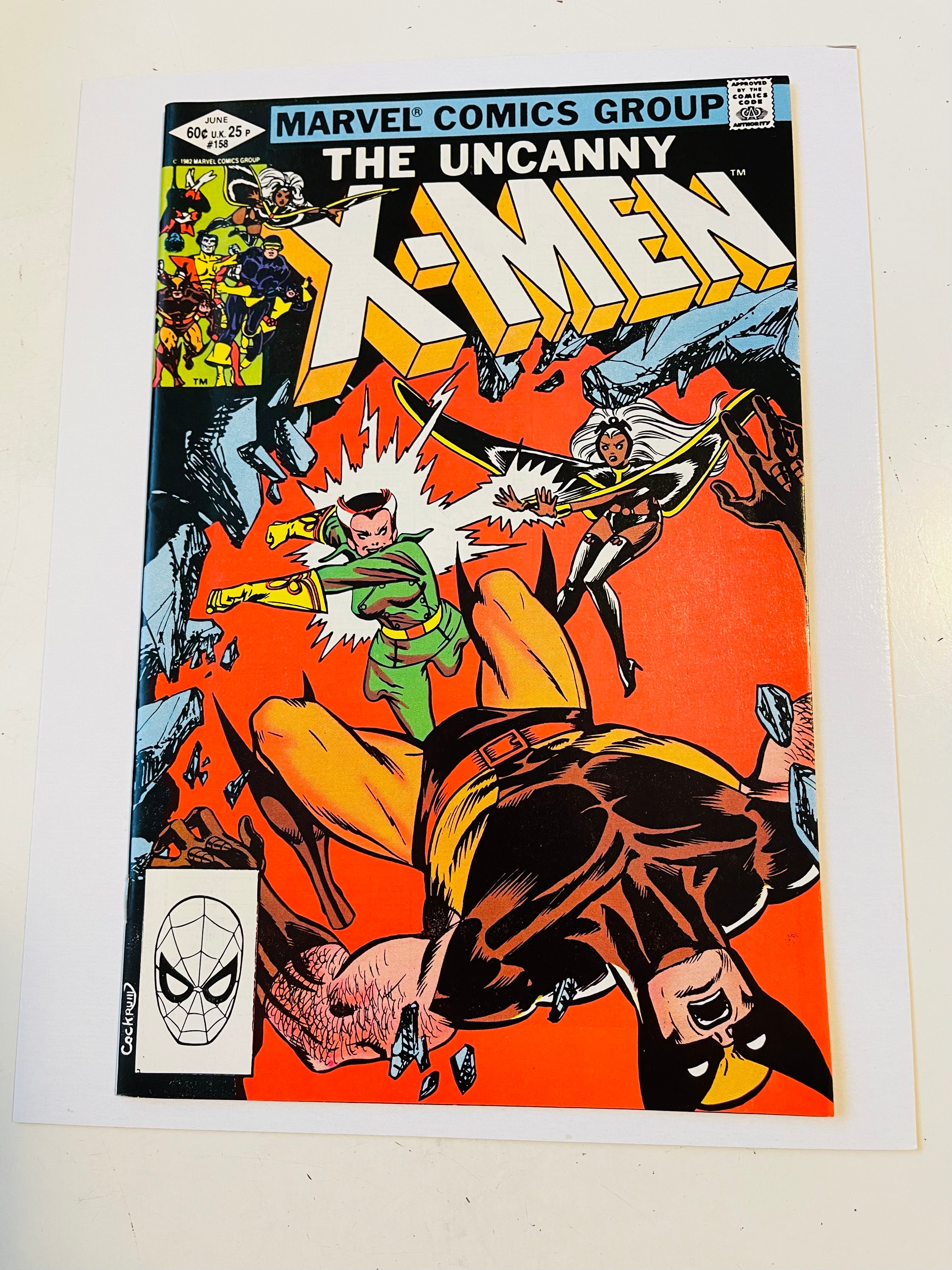 X Men #158 VF/NM first Rogue appearance comic book