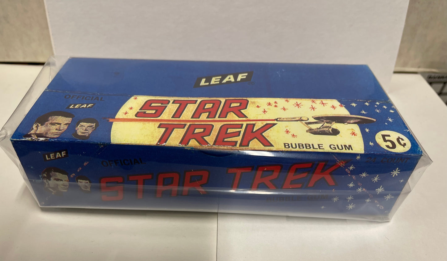 1967 Leaf Star Trek replica empty rare Display box