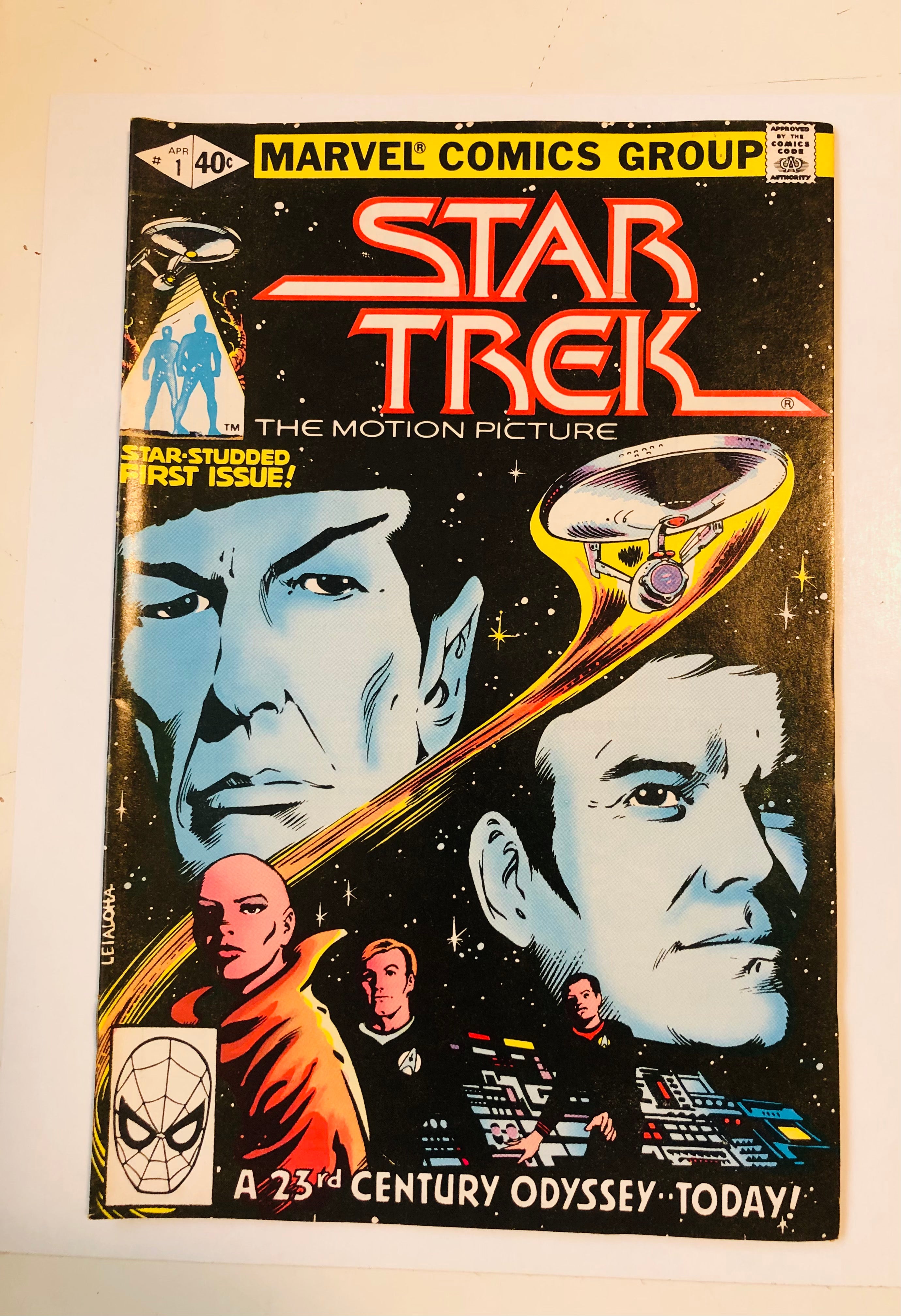 Star Trek movie high grade #1 comic book 1980