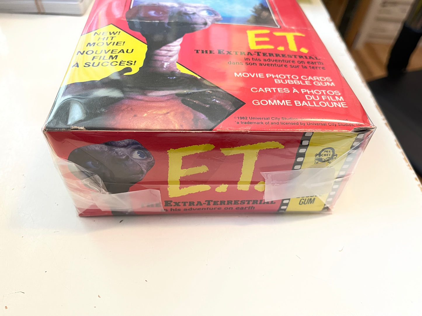 ET movie cards rarer Opc Canadian version 36 packs box 1982