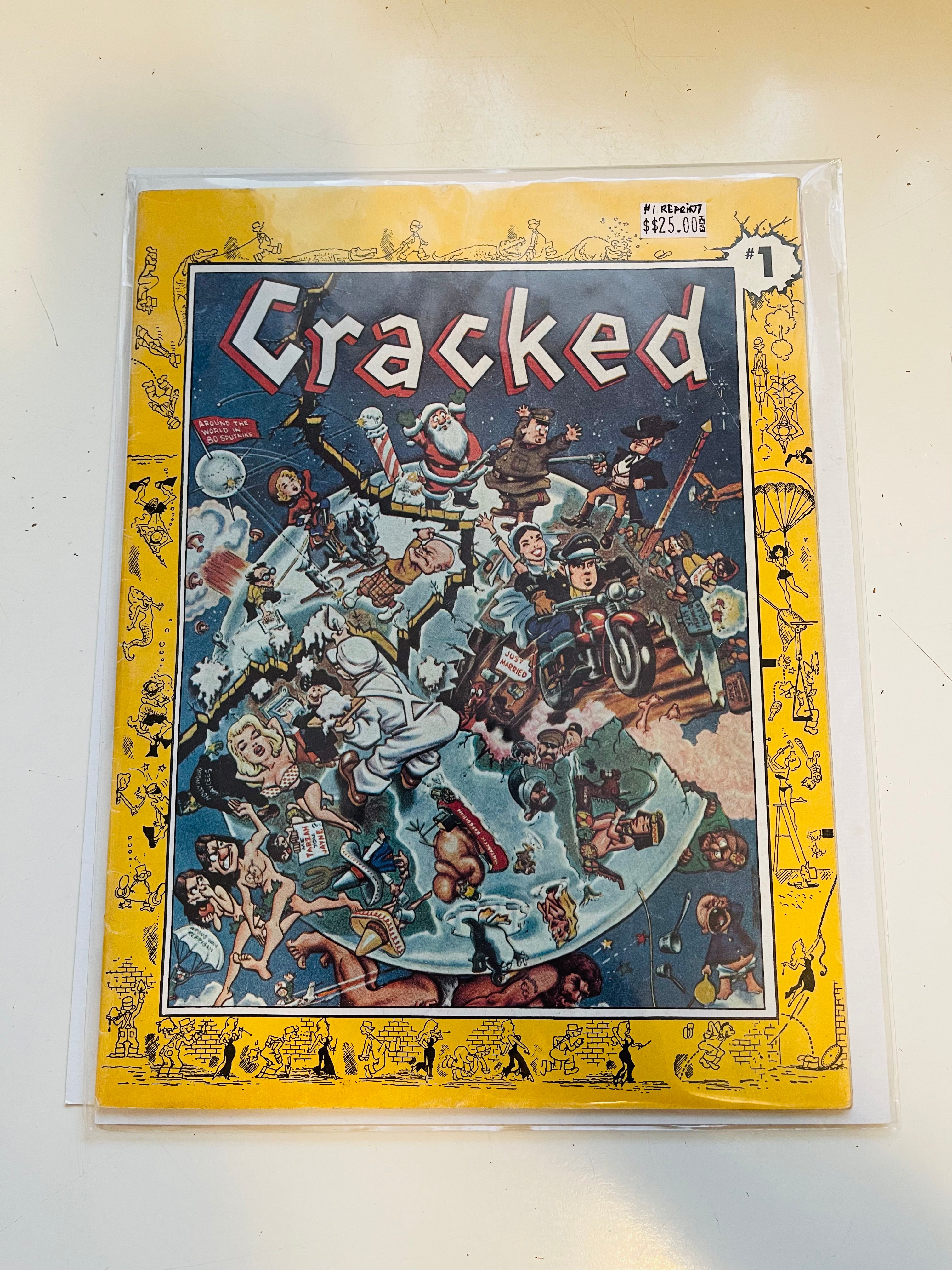 Cracked Magazine #1 rare reprint of the first issue