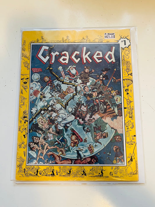 Cracked Magazine #1 rare reprint of the first issue