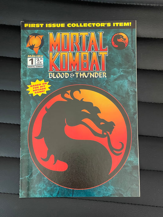 Mortal Kombat #1 Blood and Thunder high grade comic