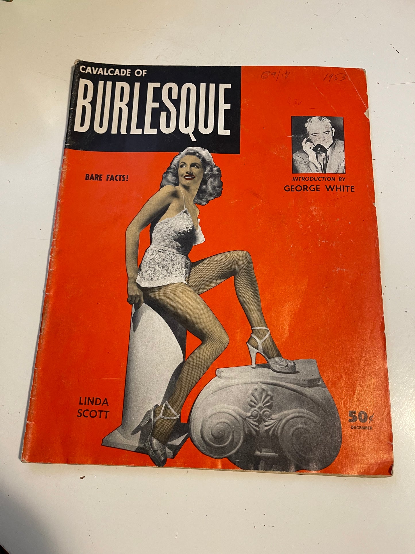 Cavalcade of Burlesque rare magazine 1953