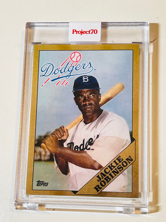 Jackie Robinson Topps project 70 baseball card 2021