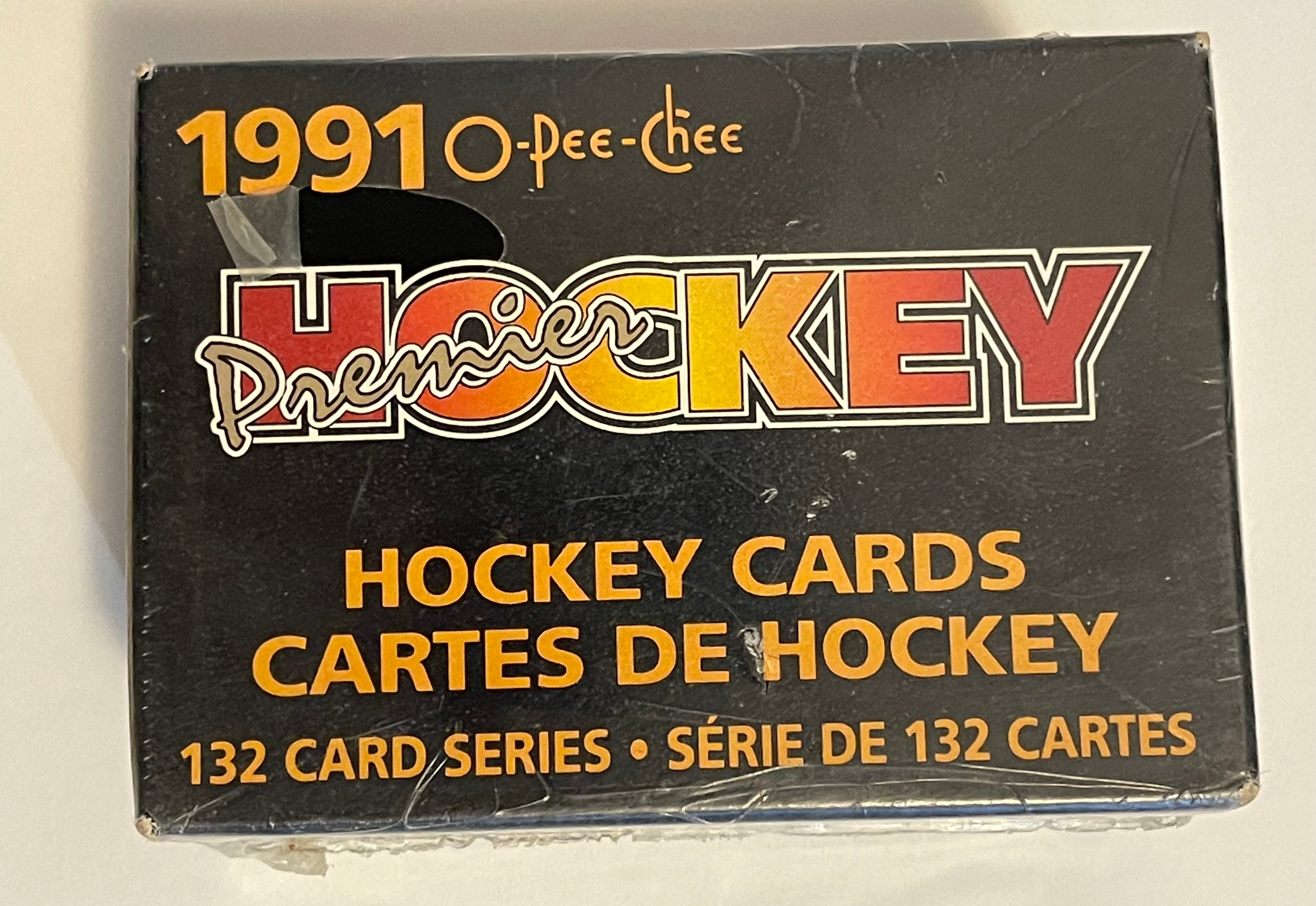 Opc premiere hockey factory sealed cards set 1990-81