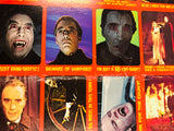 Hammer Horror Shocking Laffs rare uncut cards sheet 1976