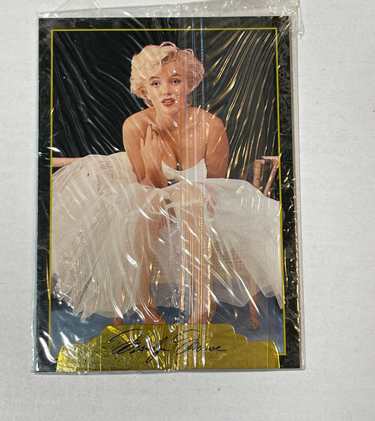 Marilyn Monroe Sports time inch numbered factory sealed promo pack 1995