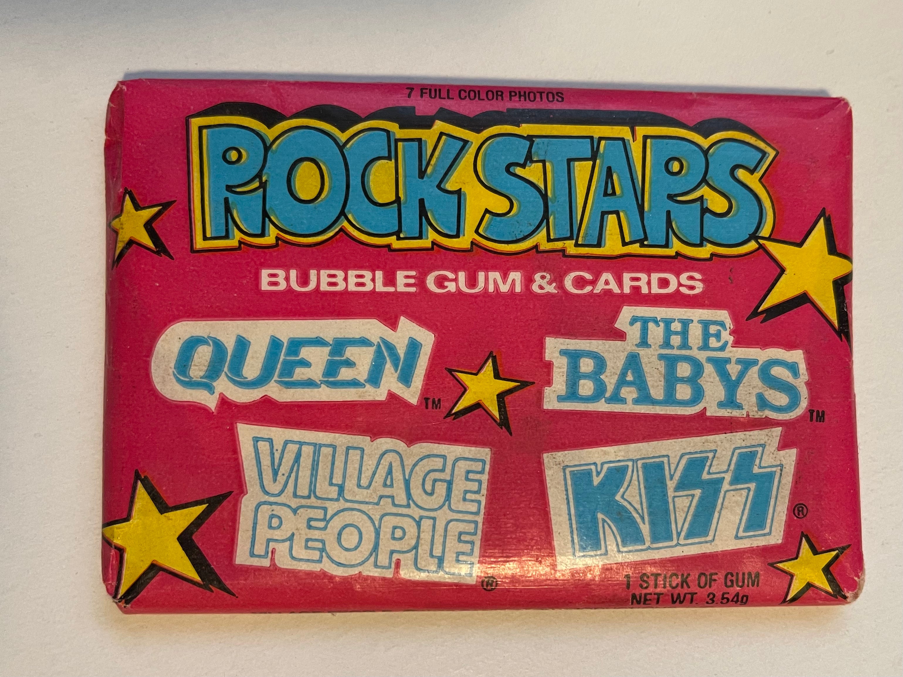 Rockstars Donruss cards pack 1979