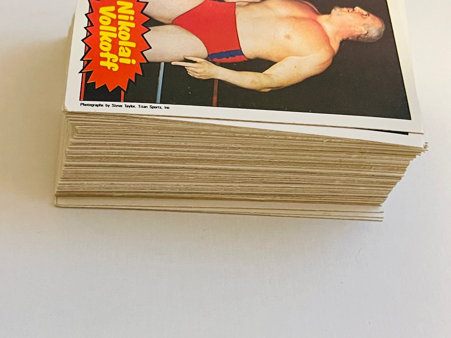 Wrestling O-pee-chee rare cards set with wrapper 1985