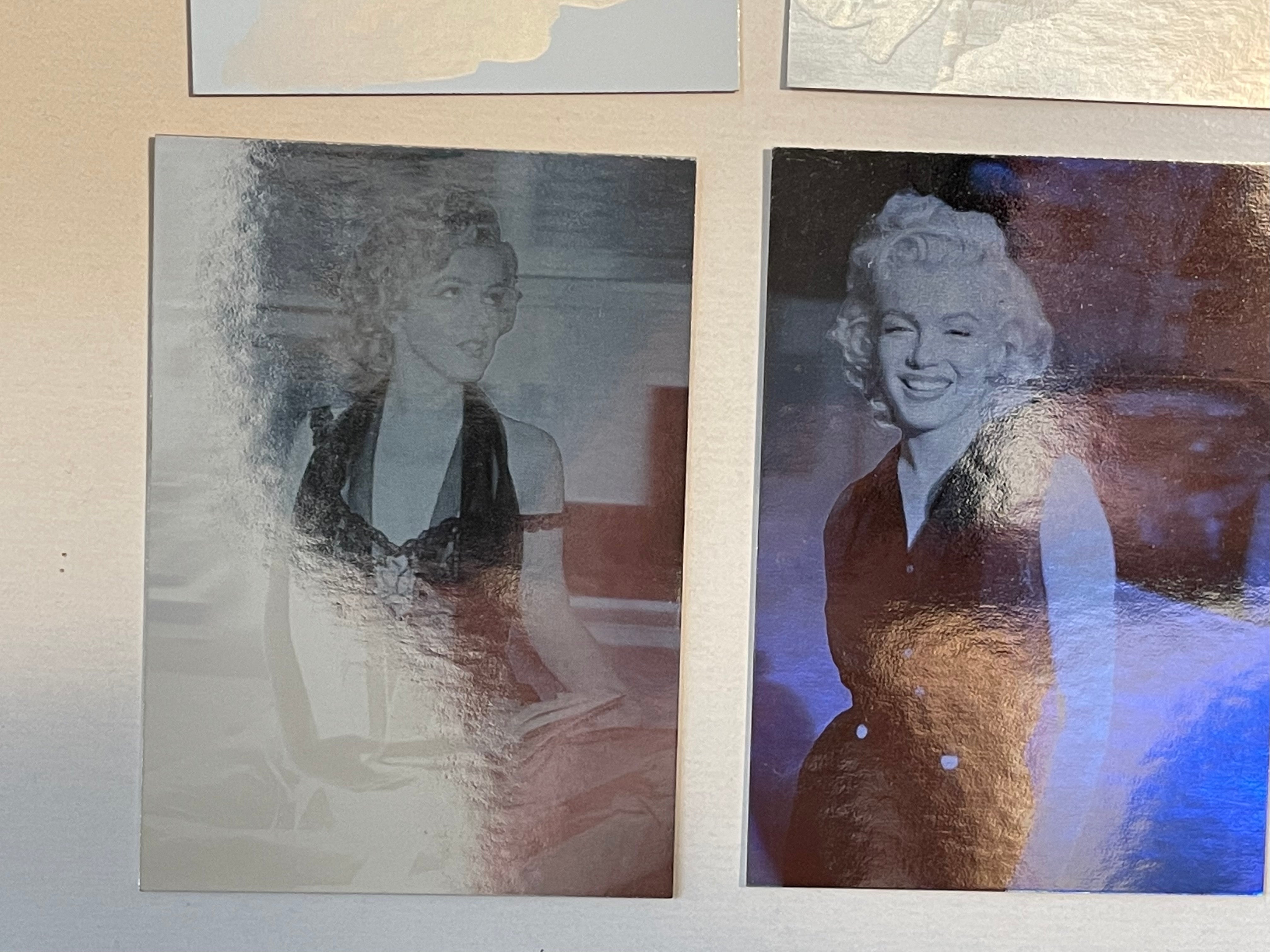 Marilyn Monroe numbered hologram cards set 1992
