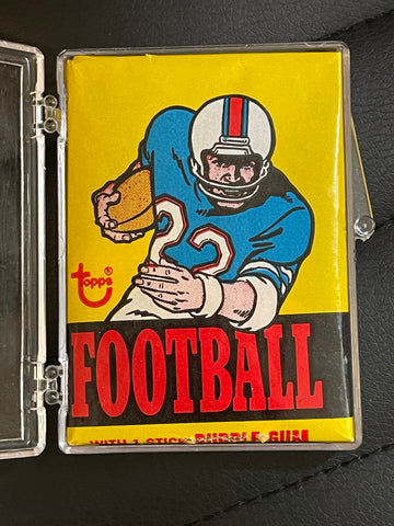 1976 Topps Football rare cards pack (Walter Payton RC?)