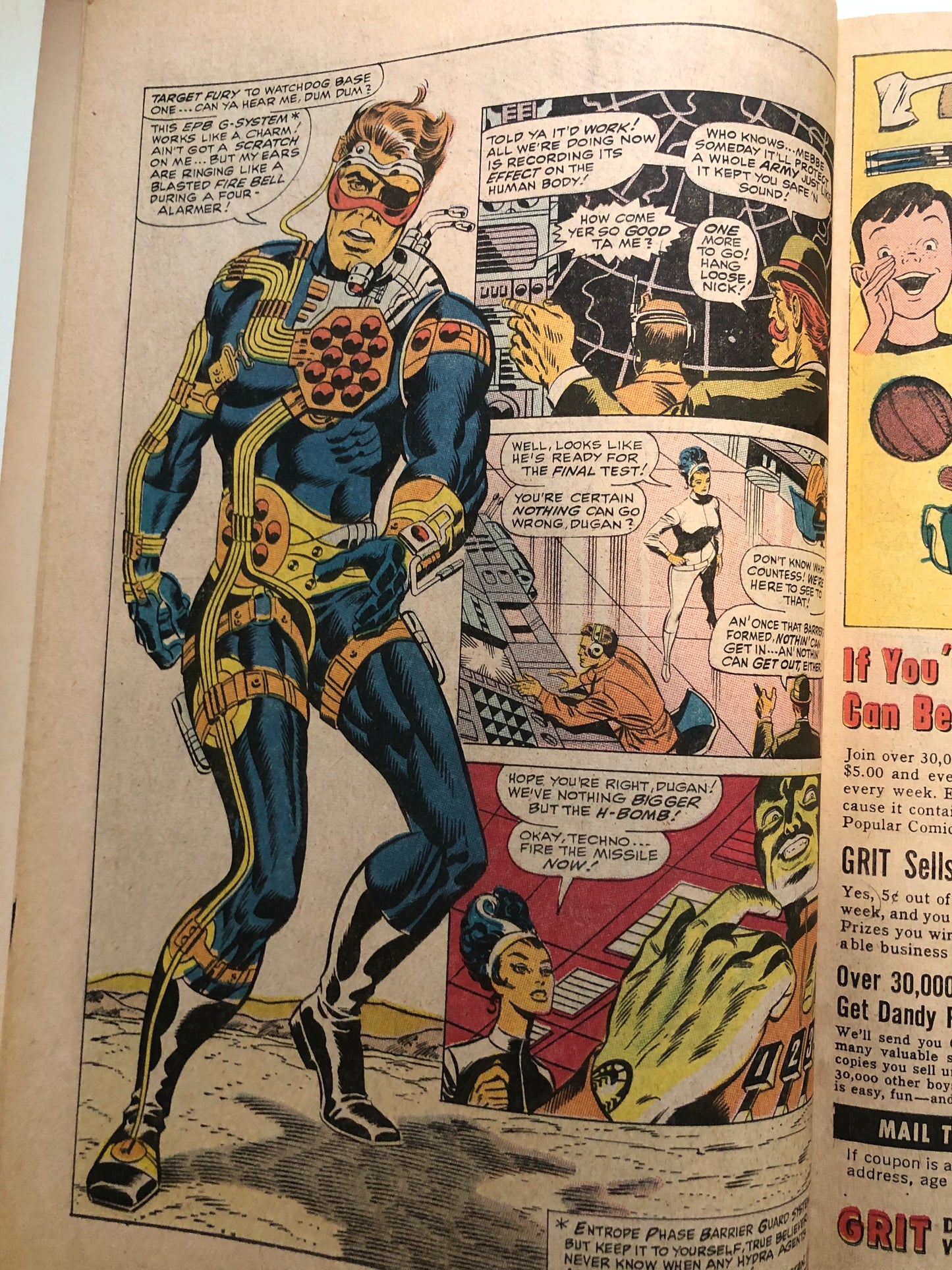 Nick Fury Agent of Shield #1 comic book 1968