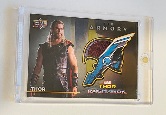 Thor movie rare memorabilia insert card