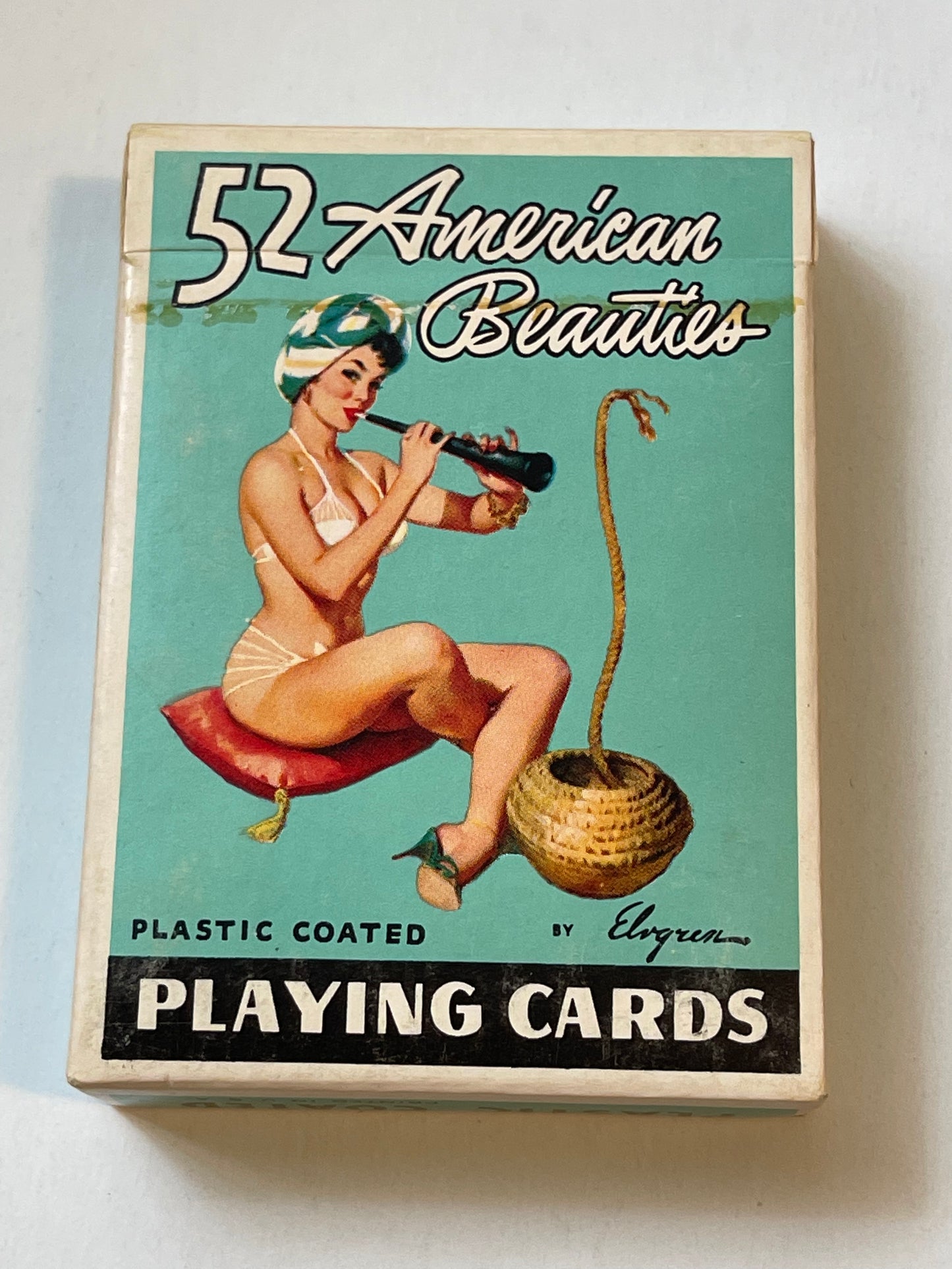 American Beauties Gil Elvgren 52 playing cards vintage deck 1950s