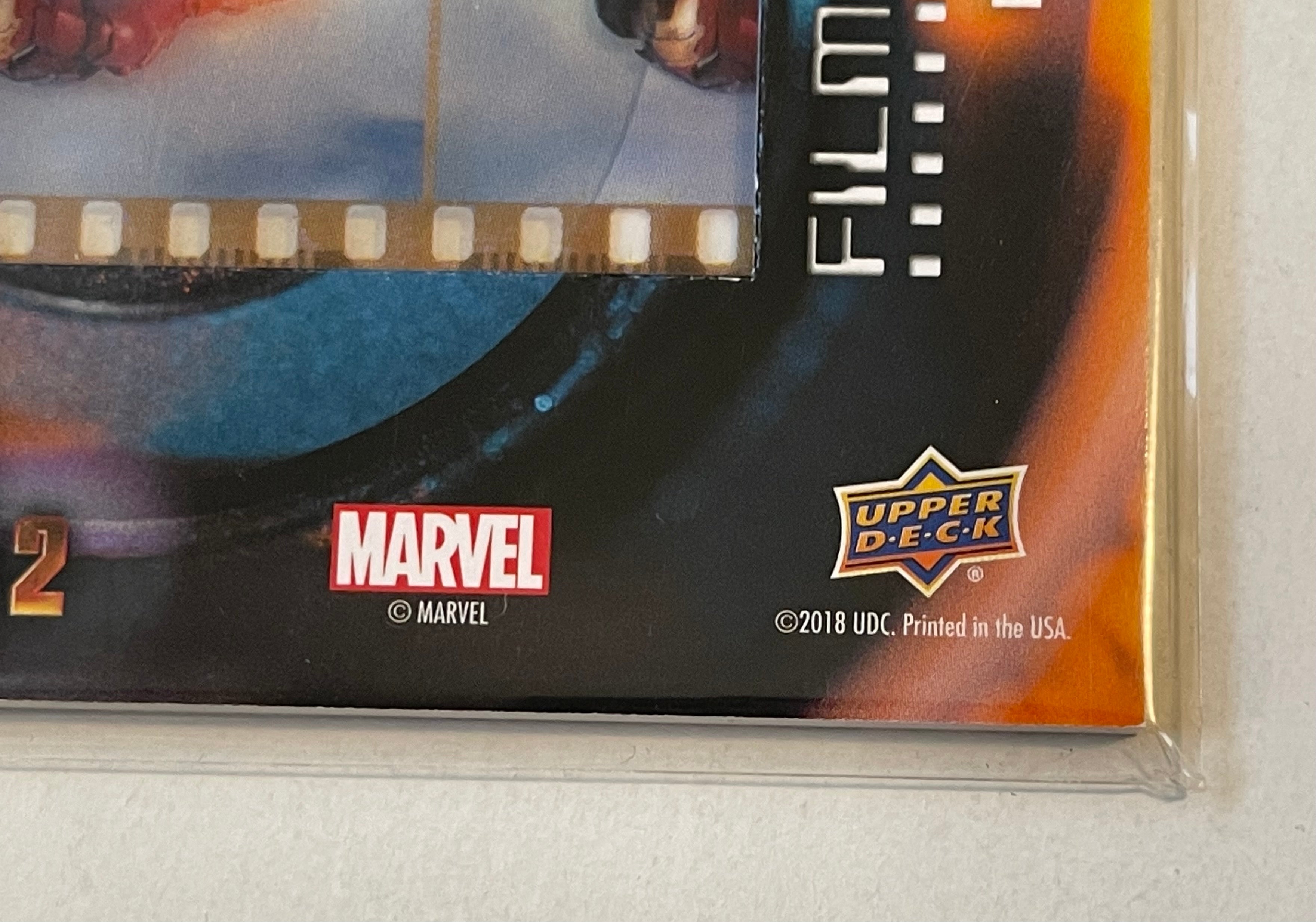 Marvel Upper Deck Iron Man rare film insert card 2018