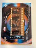 Thor Marvel movie film cel memorabilia upperdeck insert-card